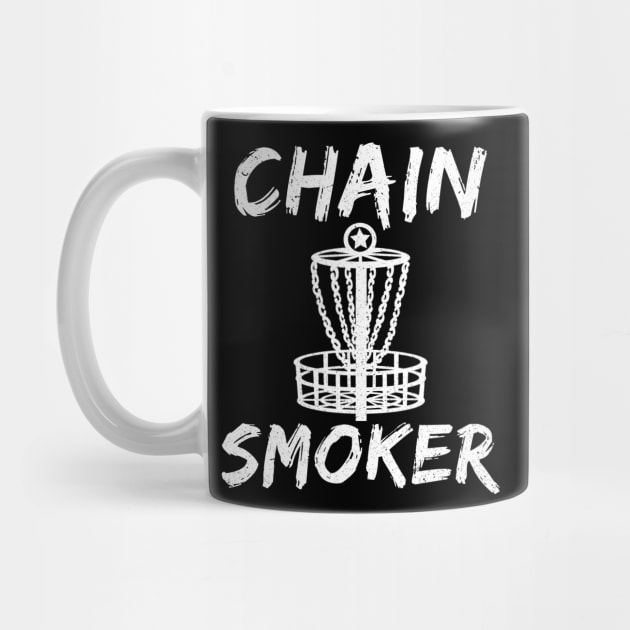 Chain Smoker Funny Disc Golf Frisbee Tee Smoker Sports by ashiacornelia173